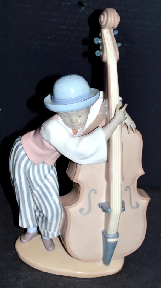 Lladro 5834 "Jazz Bass" Figurine (1 of 4)