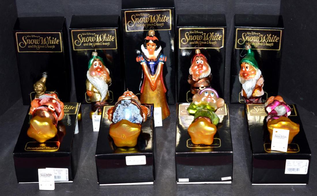 Radko "Snow White & 7 Dwarfs" Christmas Ornaments (1 of 5)