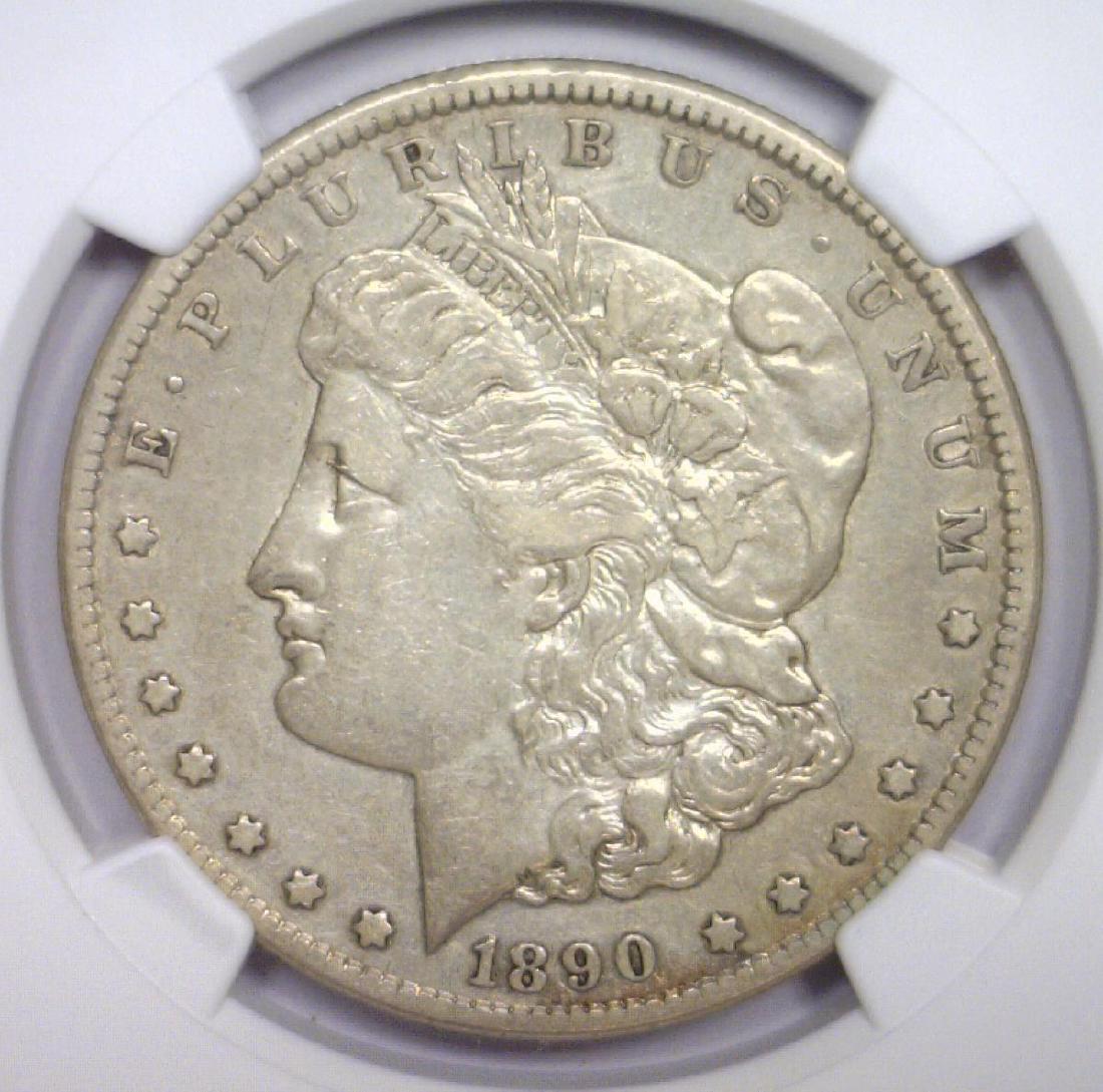 1890-CC Morgan Silver Dollar NGC VF Details (1 of 3)