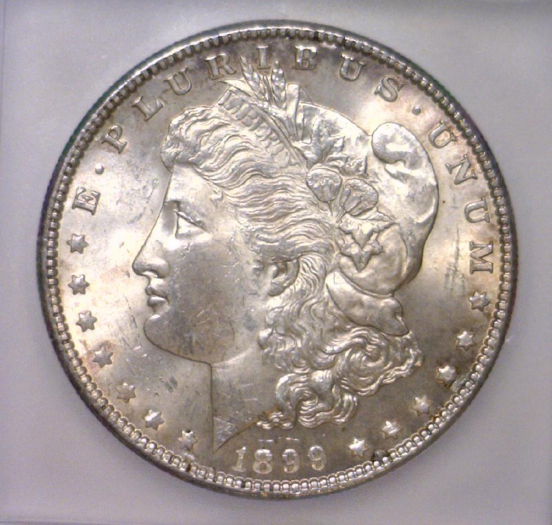 1899 Morgan Silver Dollar ICG MS62 (1 of 3)