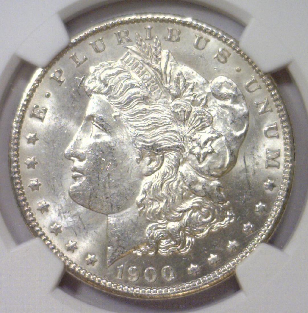 1900 Morgan Silver Dollar NGC MS62 (1 of 3)