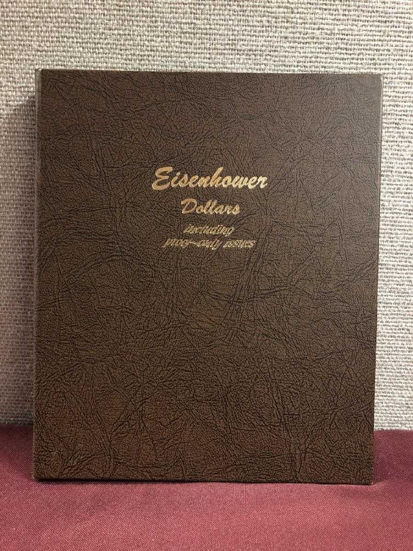 Complete 32-Coin Eisenhower Dollar Set in Album (1 of 11)