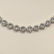 Sterling Silver aquamarine and diamond necklace - 2