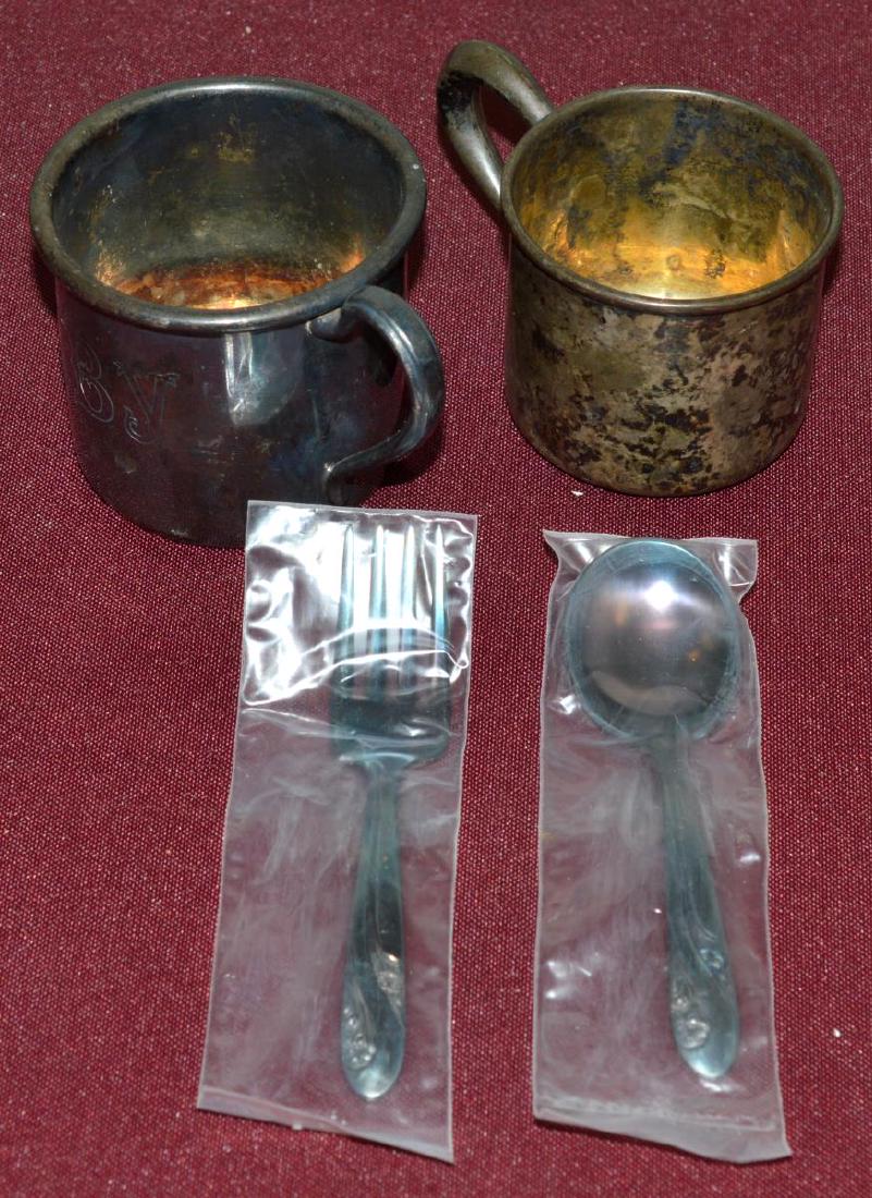 Sterling Cup with Handle, Baby Cup, Kids Flatware (1 of 10)