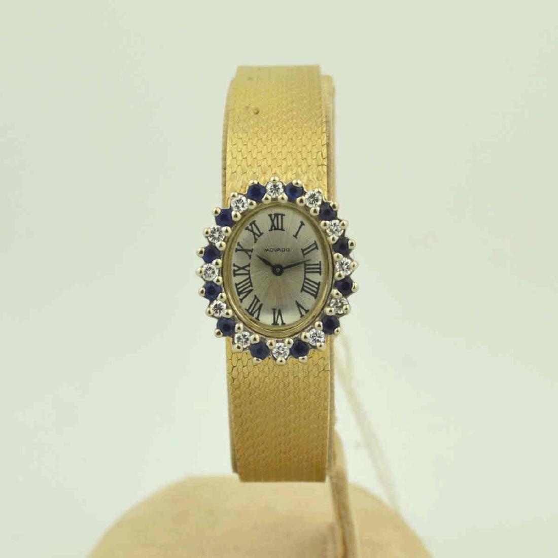 Lady's 14kt gold Movado Watch (1 of 6)