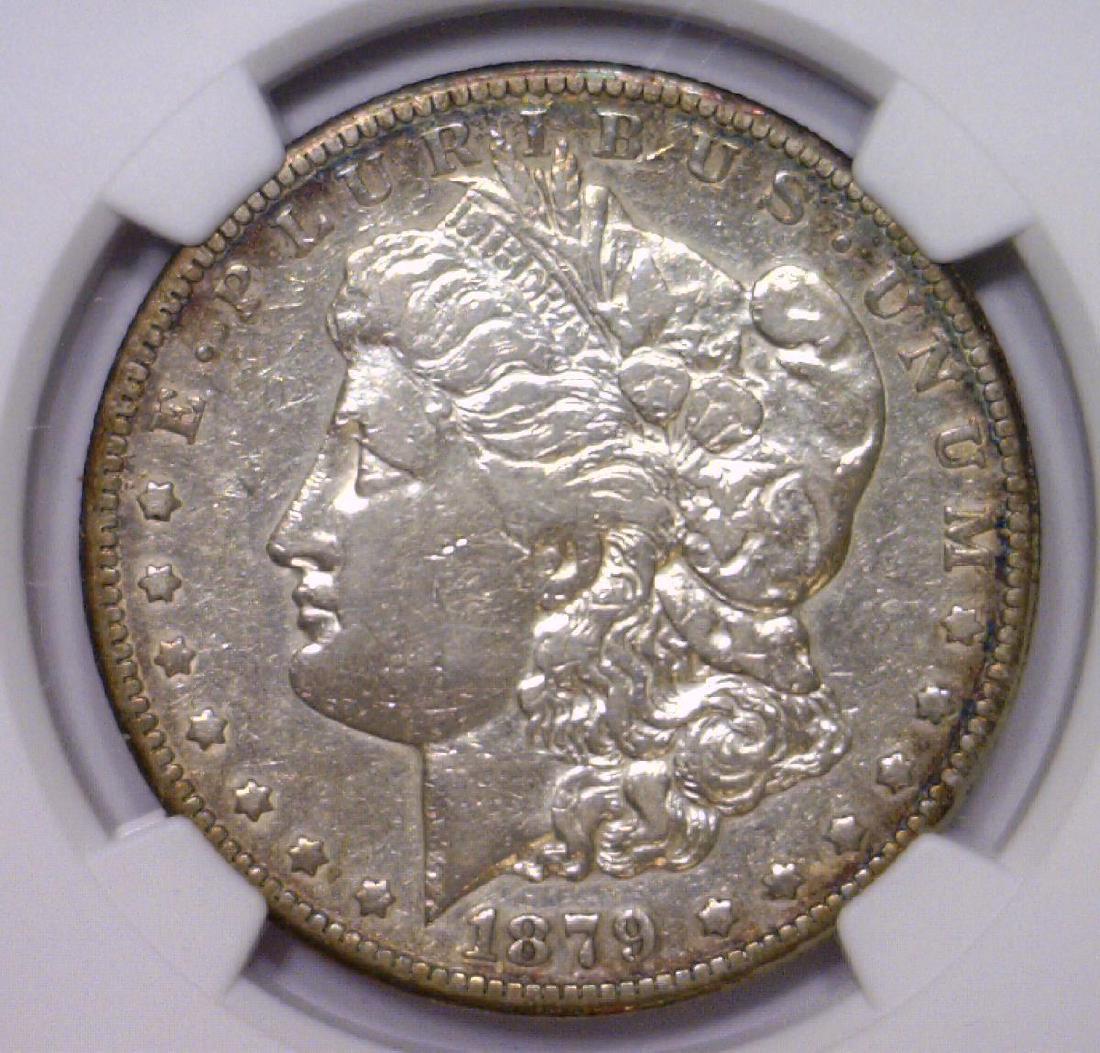 1879-CC Morgan Silver $1 NGC VF details obv clnd (1 of 3)