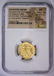 Heraclius BYZANTINE 613 AD Gold AV Solidus NGC MS