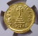 Heraclius BYZANTINE 613 AD Gold AV Solidus NGC AU - 3