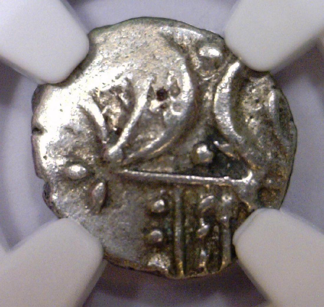 Britain Iceni 10 AD AR Unit NGC Ch VF (1 of 3)