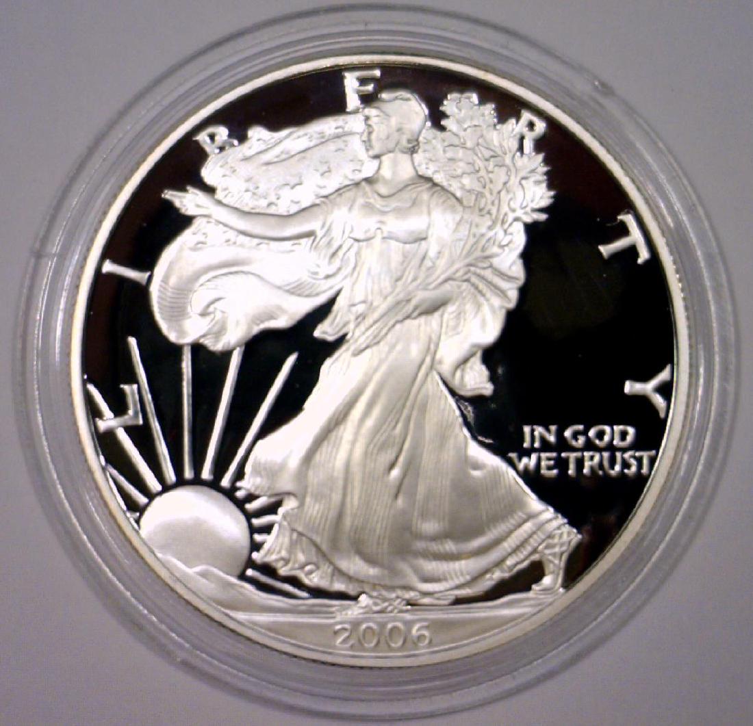 2006 Proof American Silver Eagle in Capsule (1 of 2)