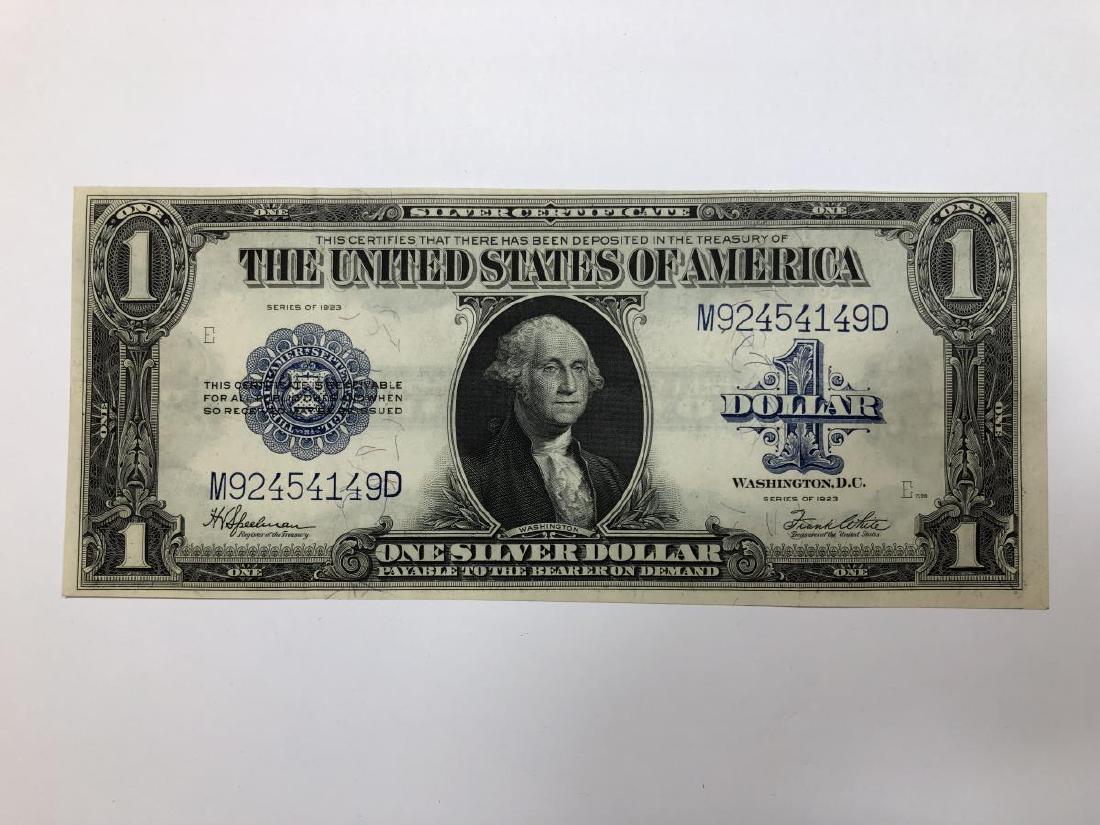 1923 $1 Silver Certificate Sharp Extra Fine XF (1 of 2)