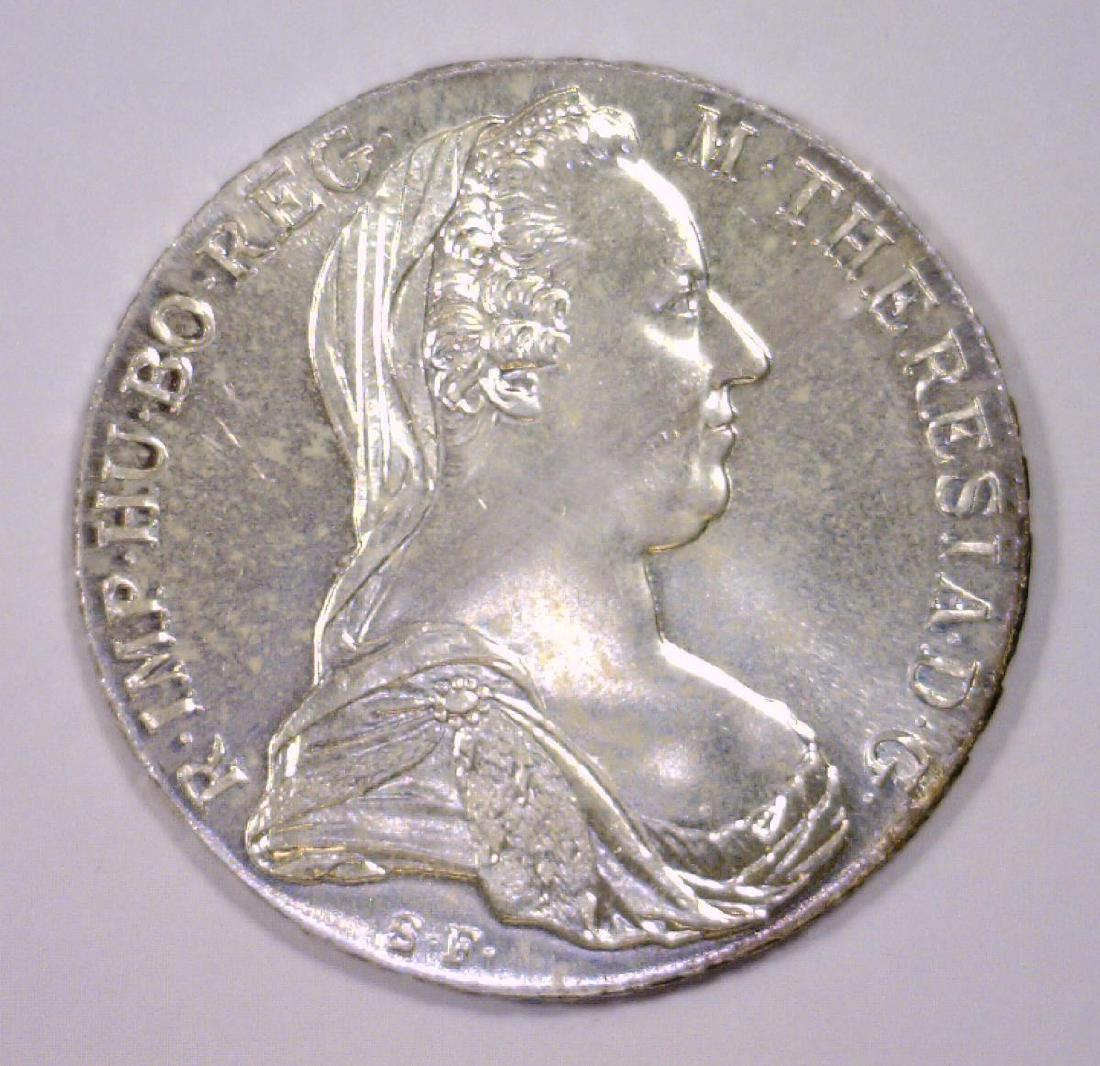 1780 Maria Theresa Thaler Restrike Austria BU (1 of 2)