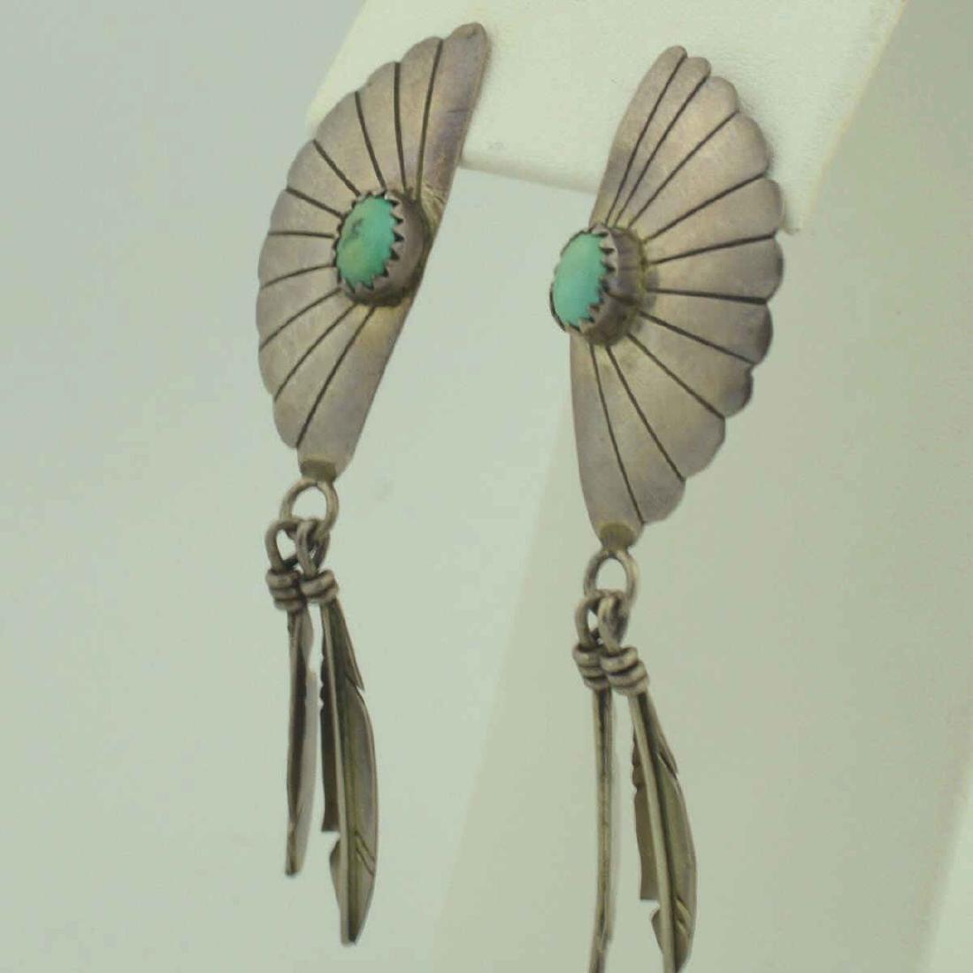 4 pairs of sterling earrings (1 of 4)