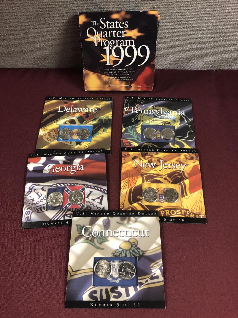1999 States Quarter Program Box Set P&D Issues (1 of 6)