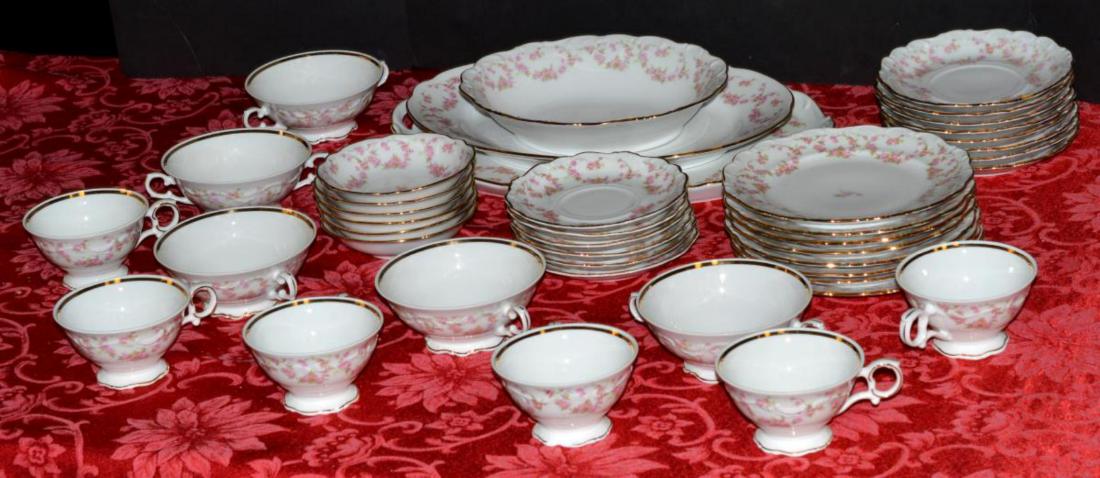 42 Pieces of Schumann "Original Bridal Rose" China (1 of 8)