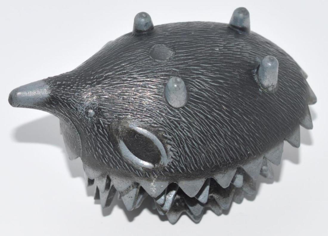Walter Bosse Style Hedgehog Nesting Ashtray 6 Pc.: Walter Bosse Style Hedgehog Nesting Ashtray Set with 6 Pieces. Each piece is a stand-alone ashtray or they can join together in groups to make different sized ashtrays or paper weights or conversation
