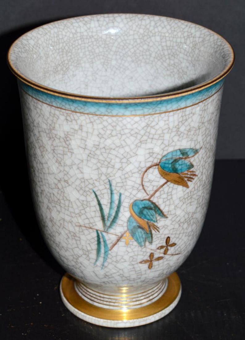 Vintage Royal Copenhagen Vase with Craquele Finish (1 of 4)