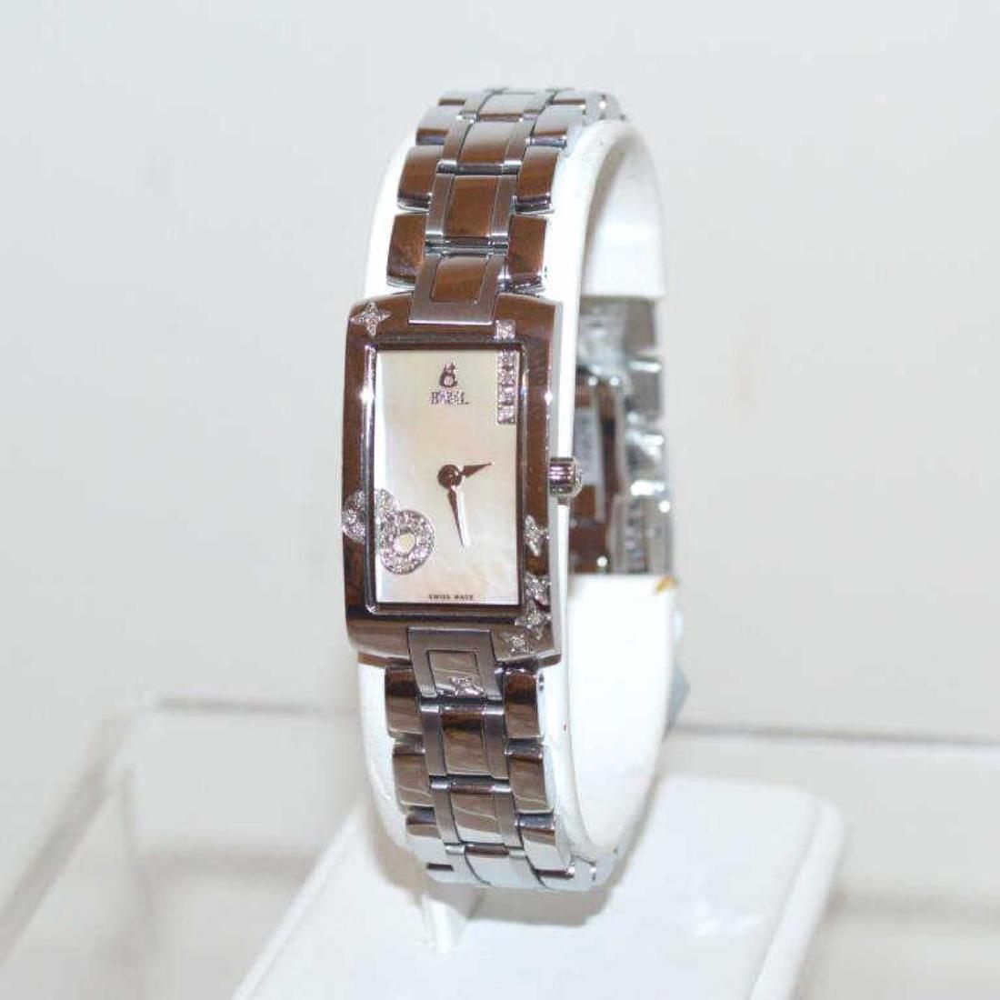 Ladies stainless watch by Ernest Borel (1 of 3)