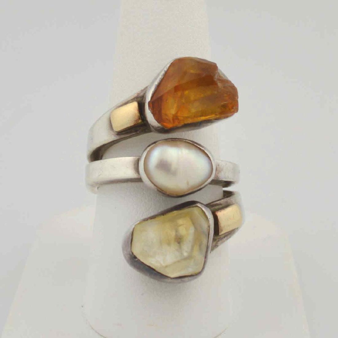 Sterling silver ring by Lilly Barrack (1 of 6)