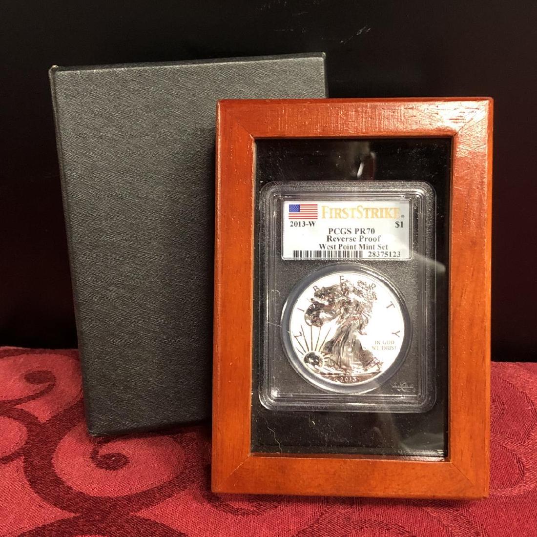 2013-W Silver Eagle Reverse Proof PCGS PR70 (1 of 3)