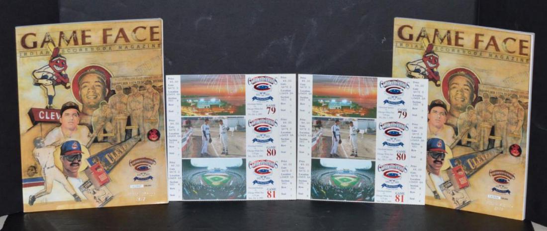 Programs Tickets from Last Series at Jacobs Field (1 of 6)