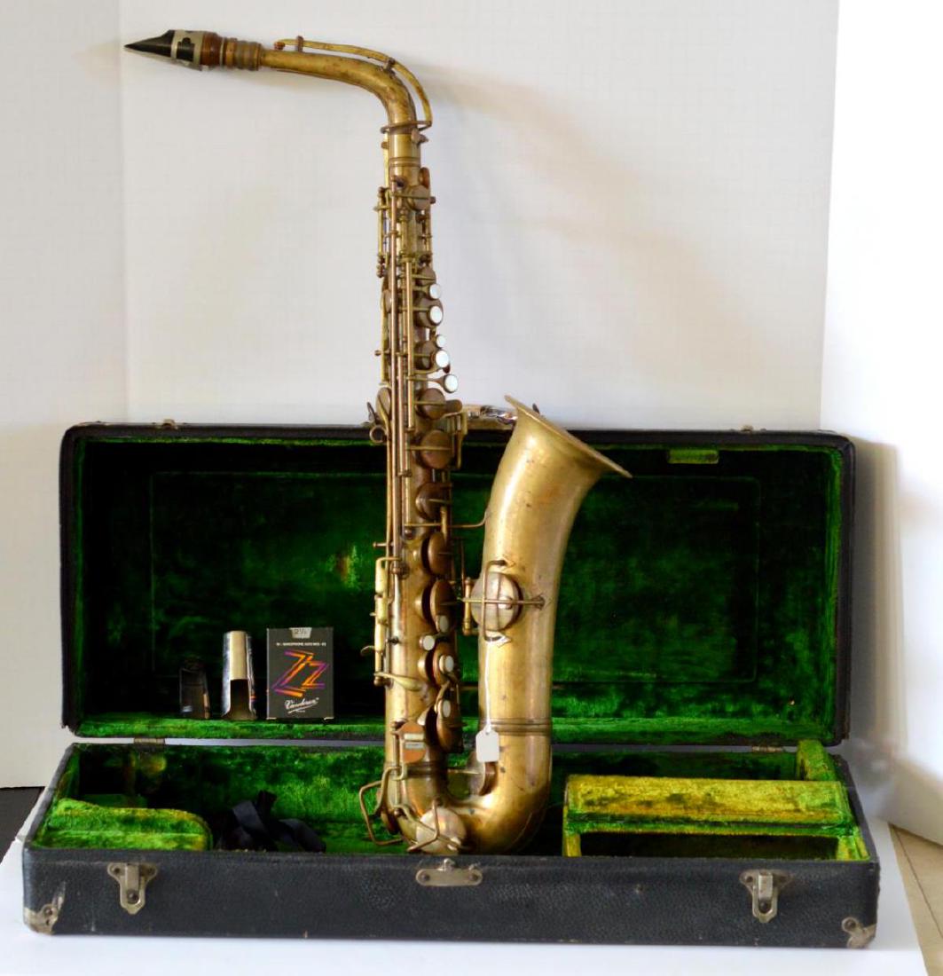 C.G. Conn Vintage Tenor Saxophone C Melody 1914 (1 of 13)