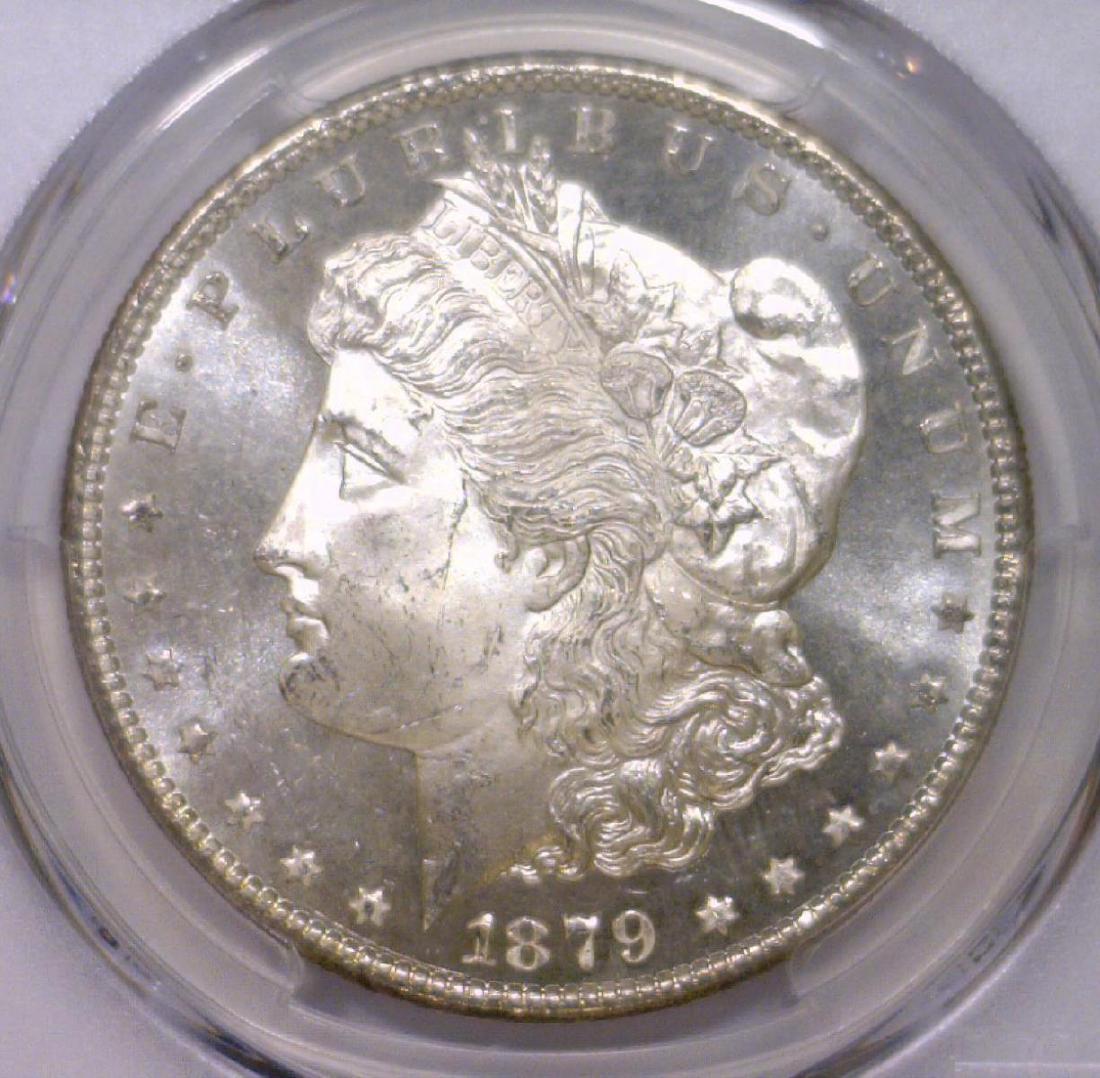 1879-S Morgan Silver Dollar Gem BU PCGS MS65 (1 of 3)