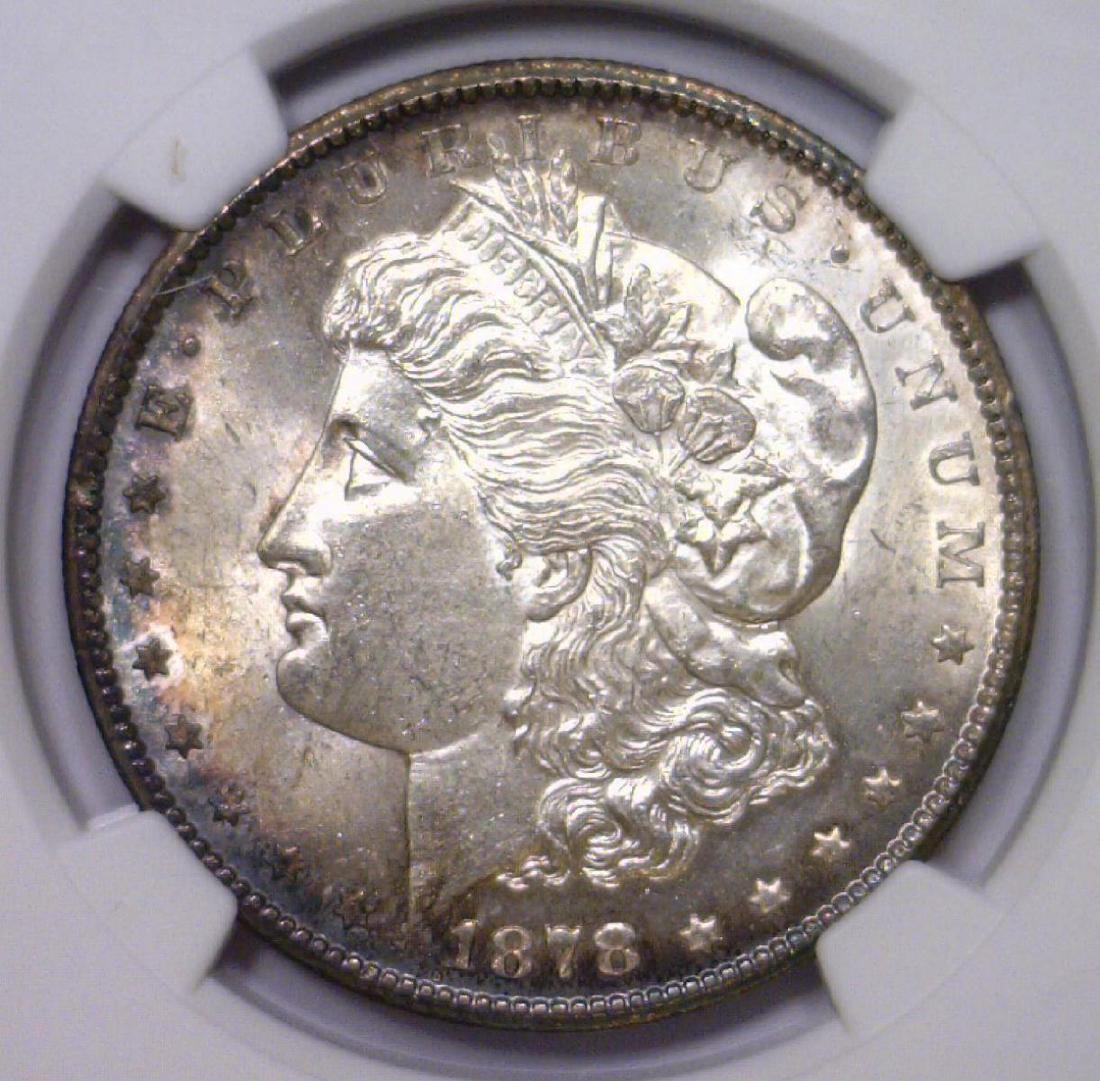 1878-CC Morgan Silver $1 NGC UNC details clnd (1 of 3)