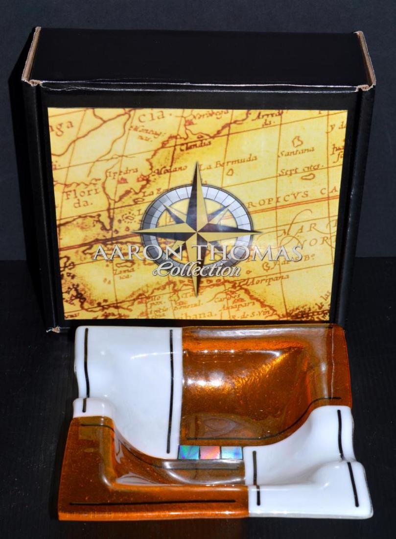 Aaron Fused Glass Cigar Ashtray Tom Gooding (1 of 5)