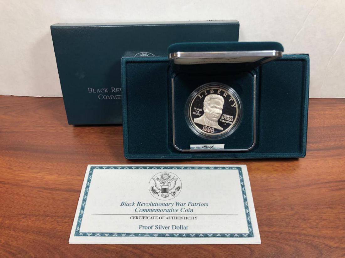 1998 Black Revolutionary War Patriots Proof $1 (1 of 3)