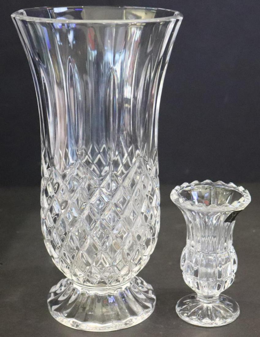 2 Leaded Crystal Vases 4 1 2 10 Aug 24 2019 Gulfcoast