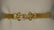 14kt yellow gold popcorn link bracelet - 3