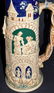 Large Castle Beer Stein with Thumb Lever Open - 3