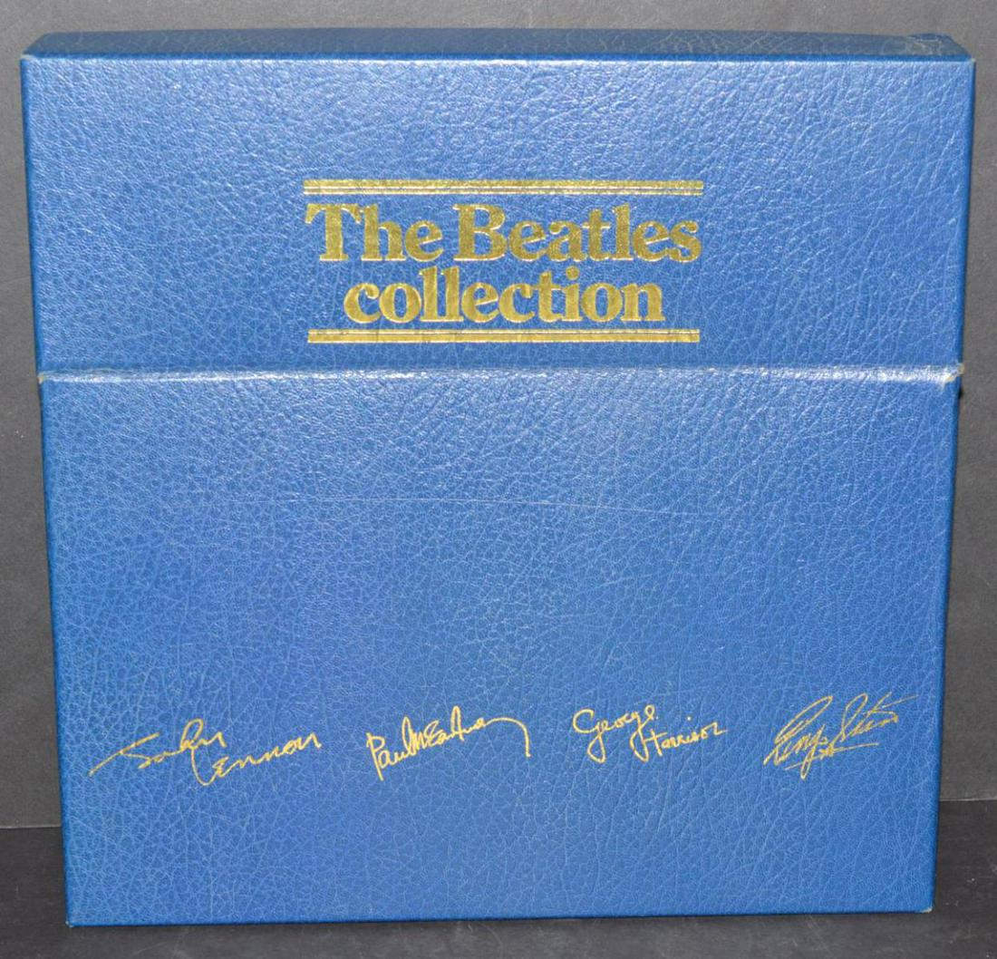 Beatles Collectible Album Box Set BC13 Blue Box: The Beatles Collectible Album Box Set BC13 or called "The Blue Box". All in good condition in blue leatherette box. To include: Please Please Me (PCS 3042); With the Beatles (PCS 3045); A Hard Day's N