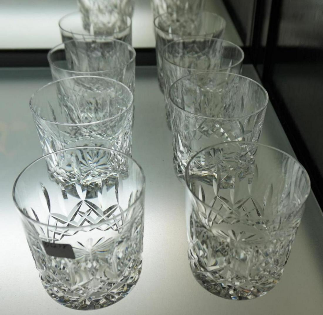8 Waterford Lismore Old Fashioned Glasses, 9oz.