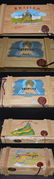 Large Lot of Wooden Crated Komozja Ornaments - 2