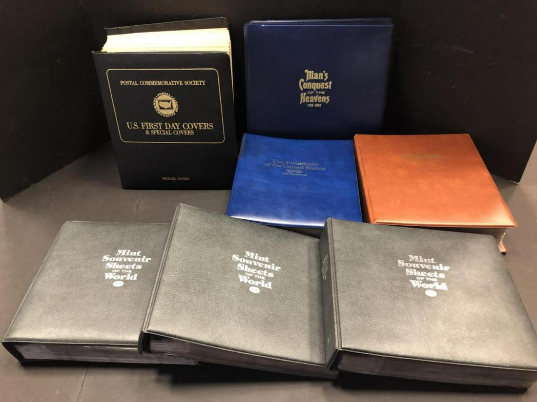 7 Album Lot of US & World Stamps Postal History (1 of 17)