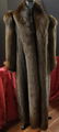 Ladies Medium Dark Brown Mink & Fox Fur Coat