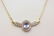 2039: Tanzanite & diamond necklace