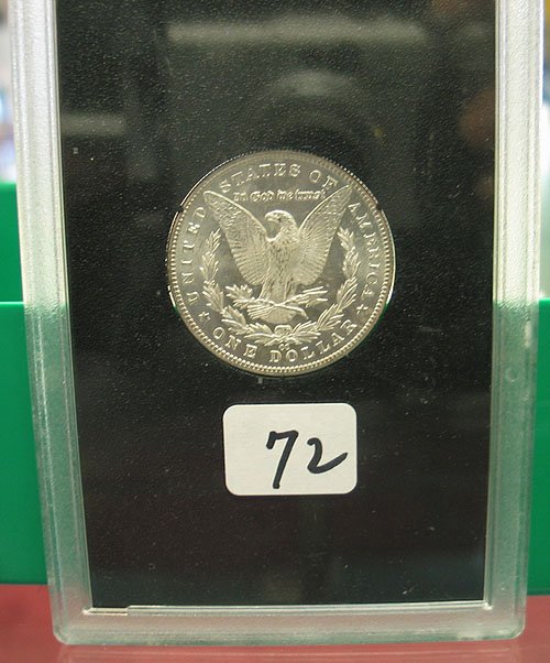 1884-CC Morgan Silver Dollar in GSA Holder BU - 2