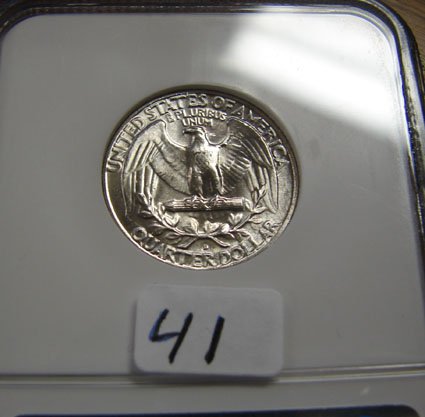 1960 D Washington Quarter NGC MS 65 - 2
