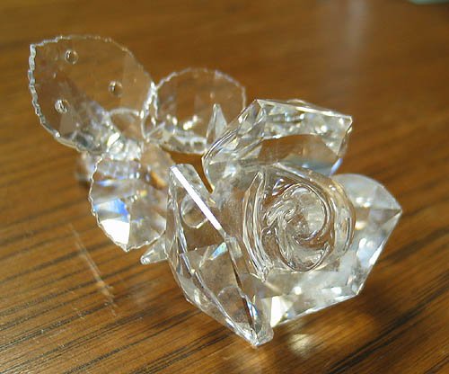 Swarovski Rose with box