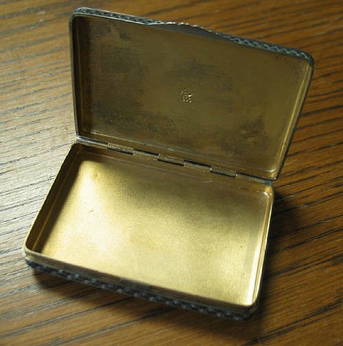 Italian 800 silver box - 2