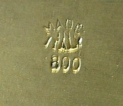 Italian 800 silver box - 3