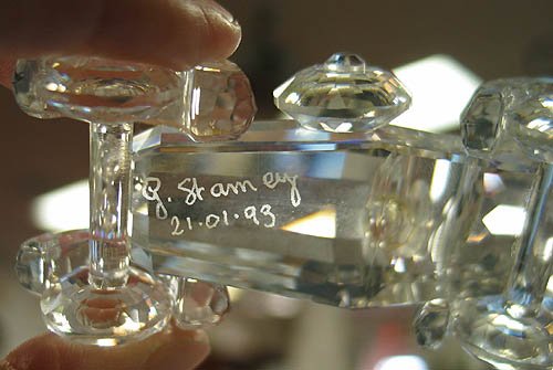 Swarovski Old Timer Automobile Signed - 2
