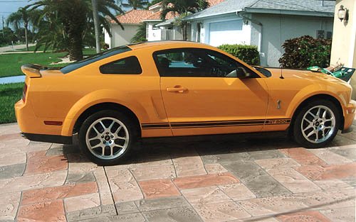 2008 Ford Shelby Mustang GT500, 400 mi