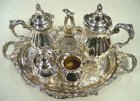 Baroque by Wallace Teaset