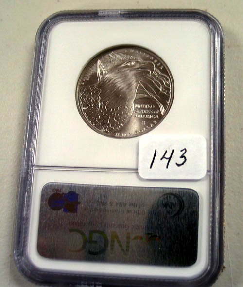 2008-S Bald Eagle Commemorative Uncirculated Half - 2