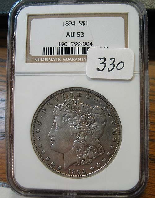 1894 Morgan Silver Dollar NGC AU 53