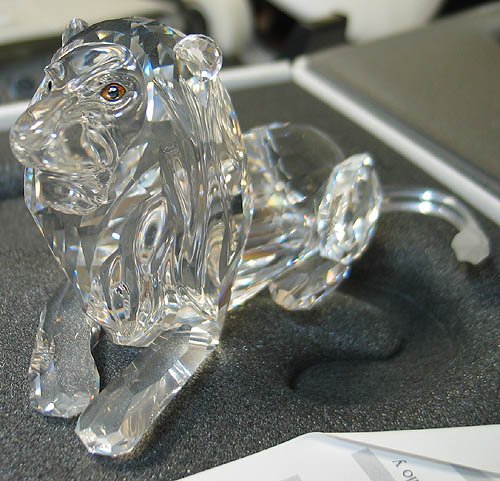 Swarovski Crystal SCS Lion